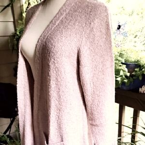 NWT Old Navy very light pink sweater Petite XL with pockets!